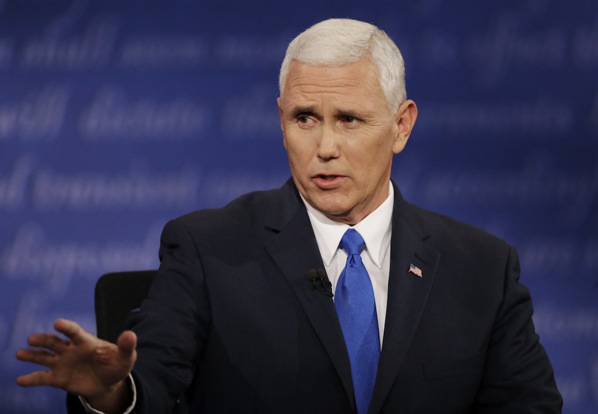 Pence's support for conversion therapy not a settled matter