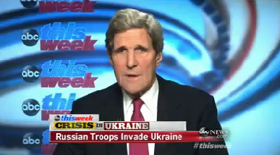 Secretary of State John Kerry talked about the crisis in Ukraine on ABC's "This Week."