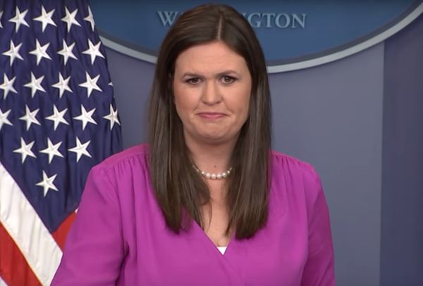 Has Donald Trump Never Promoted Or Encouraged Violence As Sarah Huckabee Sanders Said 