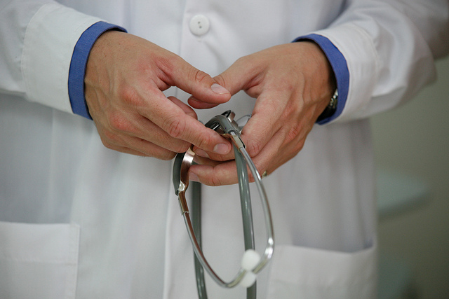 From a routine visit to a critical exam, the stethoscope remains one of the most common physician tools. (Alex Proimos, via Flickr Creative Commons)