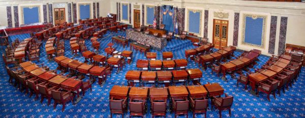 The U.S. Senate chamber. (Courtesy U.S. Senate)