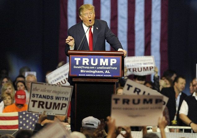 At a speech Nov. 21, 2015, in Alabama, Donald Trump said "thousands and thousands" of people in New Jersey cheered after the Sept. 11, 2001, terrorist attacks. (AP)