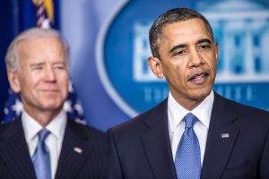 President Barack Obama, with the help of Vice President Joe Biden, forged a compromise with Congress on taxes.