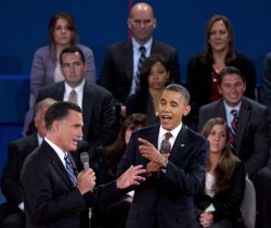 At the second presidential debate, Mitt Romney said President Obama waited two weeks to call the attack in Libya “terror.” We rated that Half True.