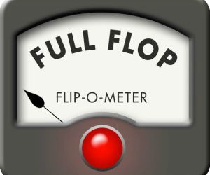 Dan Patrick and David Dewhurst drew Full Flops for their changed positions on the constitutional provision that requires senators to be directly elected by the people.