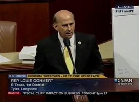 Texas U.S. Rep. Louie Gohmert, who seeks to be House speaker, has a PolitiFact report card.