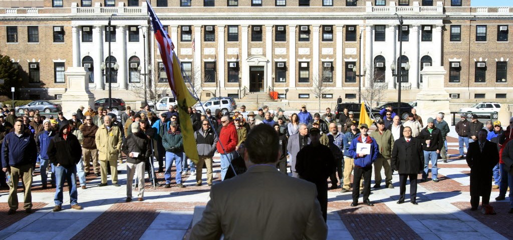 A 2012 gun buyback program in Camden, N.J.