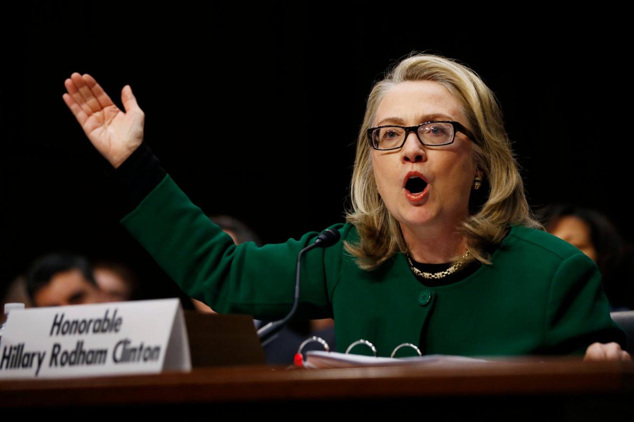 Sen. Rand Paul, R-Ky., wanted to talk about Hillary Clinton's reaction to the attack on a U.S. consulate in Benghazi, Libya.