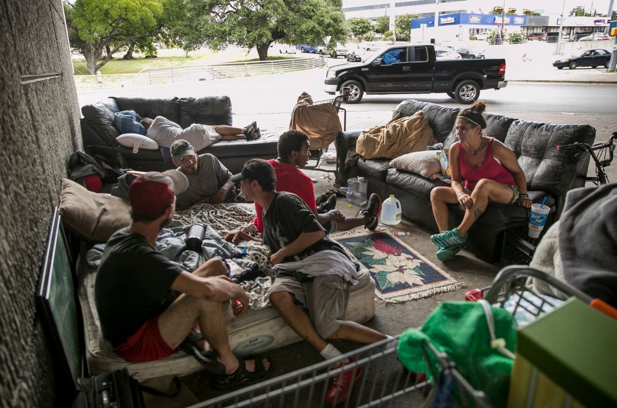 Austin Homeless Policy Doesnt Allow Camping On Private Property