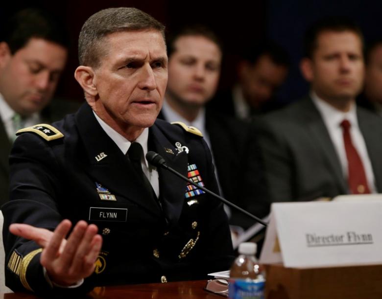 Retired Lt. Gen. Michael Flynn has been chosen by Donald Trump to be his national security adviser. He was pictured here in 2014 while testifying before a House committee. (Reuters)