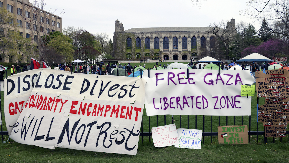 PolitiFact | Student protesters are calling for divestment from Israel ...