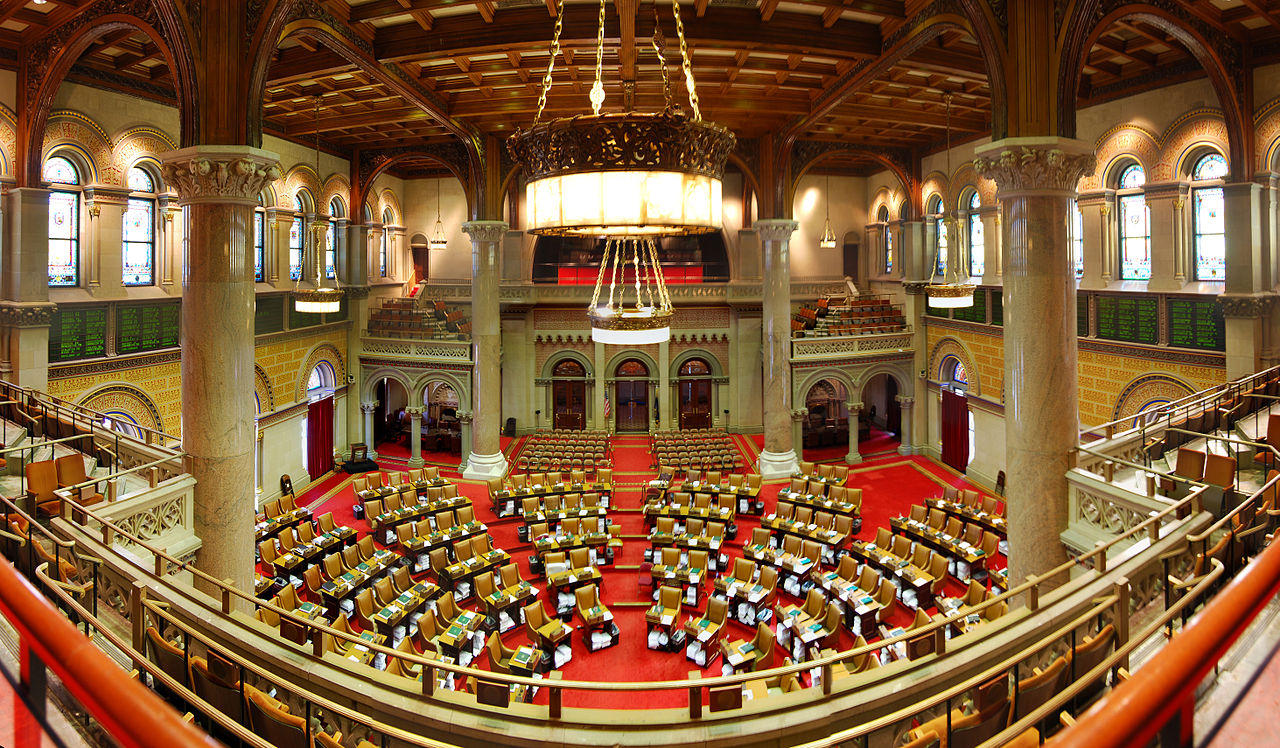 The New York State Assembly in Albany, N.Y. (Associated Press photo)