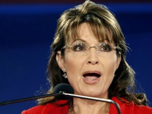 Sarah Palin, shown here in New Orleans in 2010, questioned Rick Perry's indictments in a commentary that drew the Texas Truth-O-Meter (photo by Gerald Herbert).