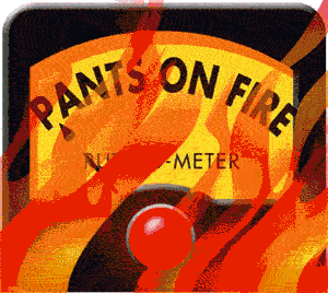 We found 15 claims both incorrect and ridiculous in 2016. Pants on Fire!