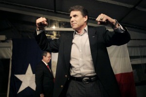 Gov. Rick Perry during a gubernatorial campaign event in 2010.