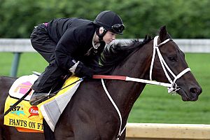 Pants on Fire finished this year's Kentucky Derby. True.