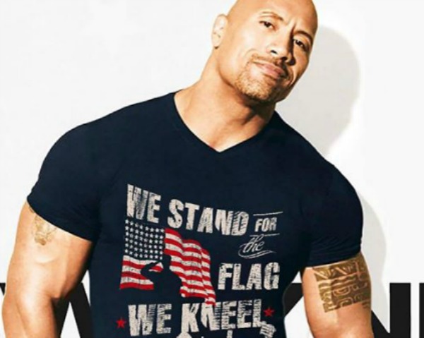 Texan Sid Miller shared this photo of the actor known as The Rock. We found it to be a fake (screenshot of Miller's Facebook page, November 2016).