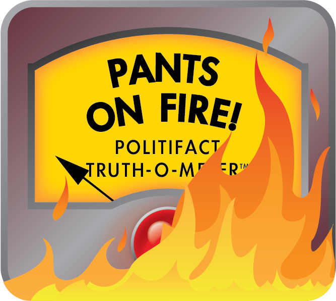 The Pants on Fire 声称共产党控制美国机构已有数十年